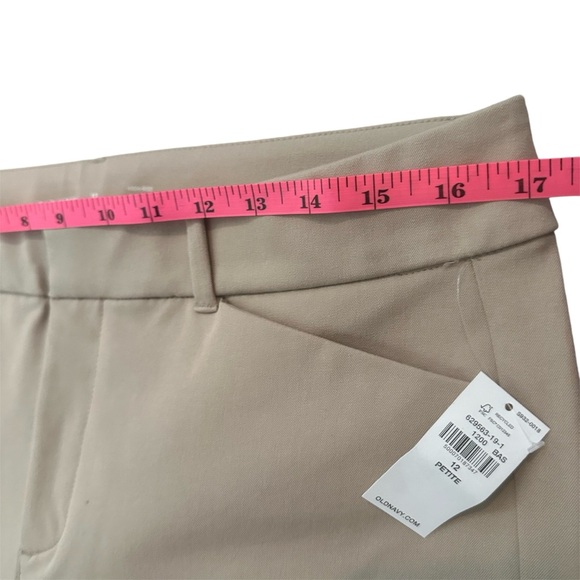 NWT! Old Navy High-Waisted Pixie Skinny Pants Tan in Women’s 12 Petite - Picture 8 of 12